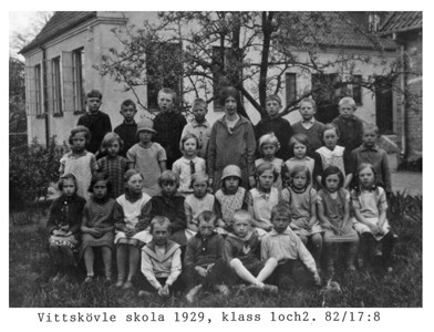 Vittskövle skola 1929