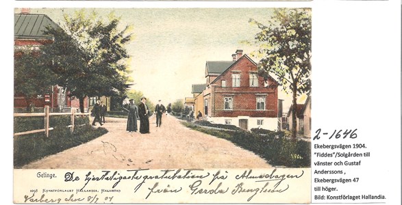 Ekebergsvägen 1904. 2-1646