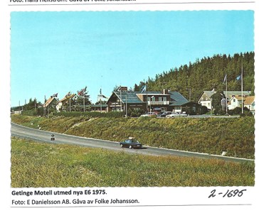 Getinge Motell 1975. 2-1695