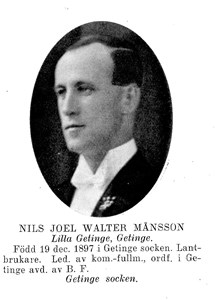 Nils JOEL Walter Månsson