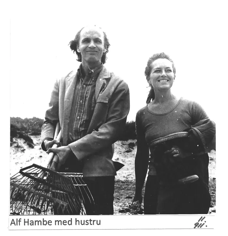 Alf Hambe med hustru Ulla 11-911