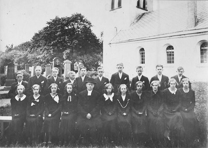 Gödestads kyrka, Konfirmation 1934