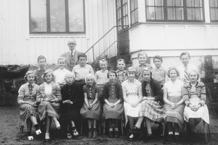 1955  Gödestads skola klass 5-6