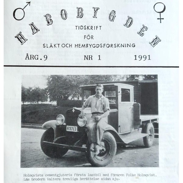 Omslagets framsida till Habogygden nr 1, 1991