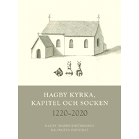 Omslag till boken Hagby kyrka, kapitel och socken 1220-2020