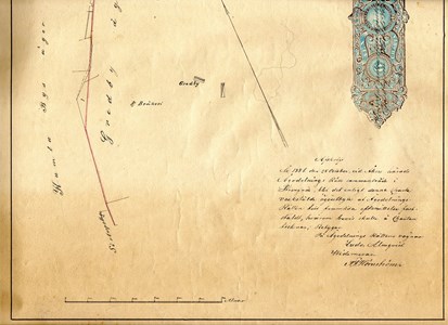 Gredby karta 1854 B