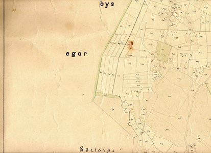 Gredby karta 1870 B