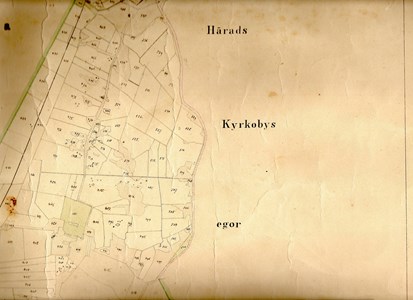Gredby karta 1870 C