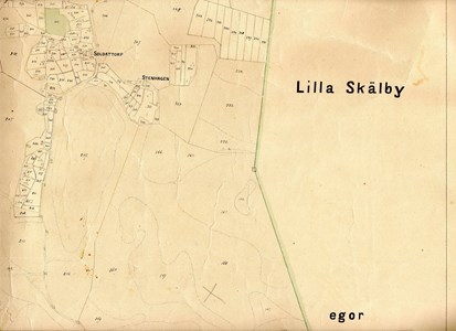 Gredby karta 1870 G