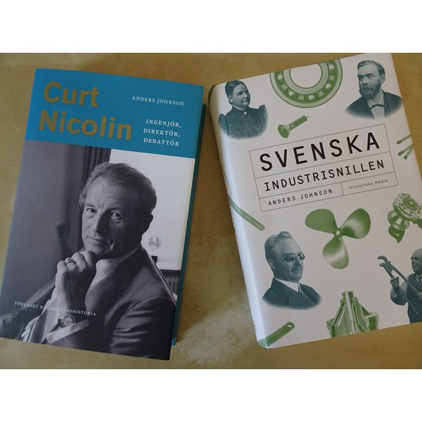 Böcker om ASEA: Curt Nicolin och Svenska industrisnillen