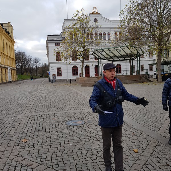 Bengt Bengtsson på Lrmtorget 23 november 2021