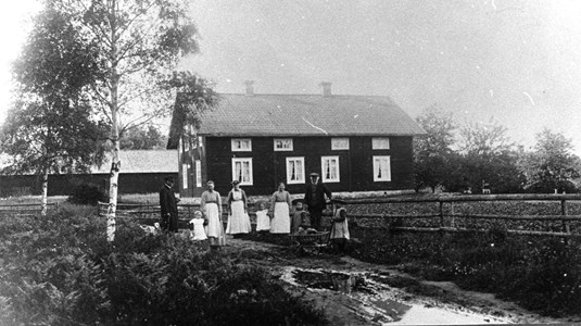 Arbetarbostad Esperud år 1908