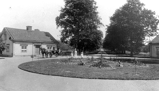 Första telefonstation i Skyllberg år 1908