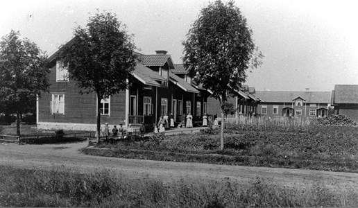 Rönneshytta arbetarbostäderna: Stockholm, Köpenhamn och Lokalen år 1908