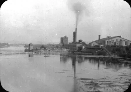 Kvarnsvedens pappersbruk.