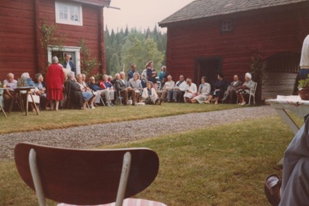 Björnön Midsommargudstjänst 1985