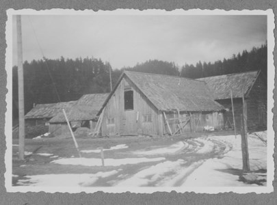 Gamla ladugården Moo Södergård 1949