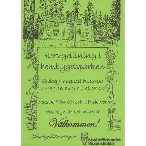 Korvgrillning aug 2025