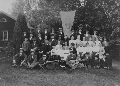 Skunderns Näckros omkr. 1905