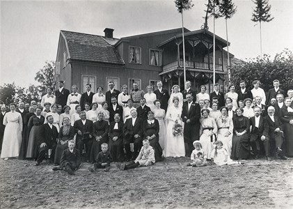 Bröllop i Öringe 1915