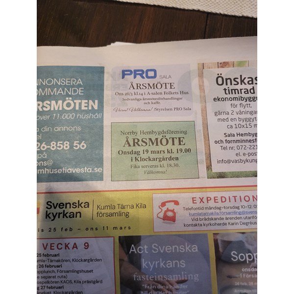 Årsmöteannons 2025