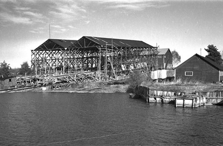 Brandholmens varv från Stadsfjärden