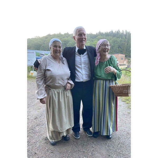 Gudrun, Claes och Ulla Stadsvandring