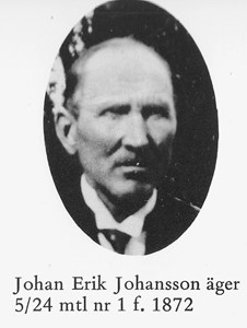 Johan Erik Johansson, Gräsbo, Östervåla