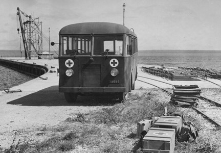 H.M.S. Prins Carl i Slite hamn