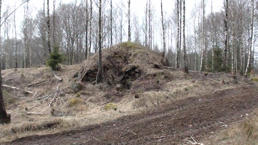Raserad jordkällare vid Mårta-Torpet, 2018