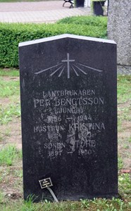 Gravsten Riseberga Per Bengtsson, Ljungby