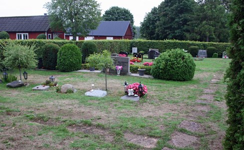 Riseberga kyrkogård, del av kvarter V