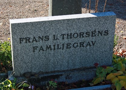 Gravsten Riseberga Frans Thorsén, Ljungbyhed