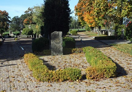 Riseberga kyrkogård, del av kvarter III