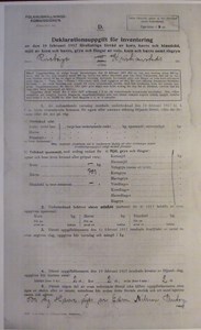 Deklarationsuppg. 1917, Äktaboden, Högaberg, sid 1