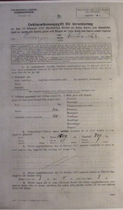 Deklarationsuppg. 1917, Äktaboden, Johan Jönssons, sid 1