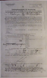 Deklarationsuppg. 1917, Äktabogården, sid 1