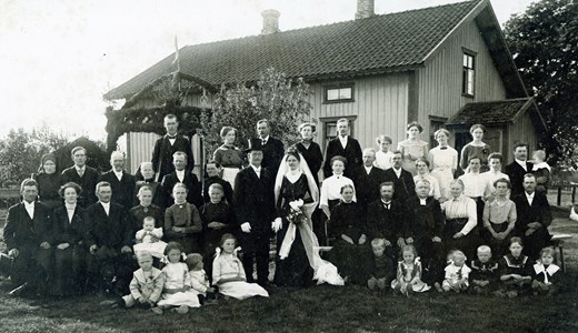 Bröllop Gustaf och Alma Magnusson