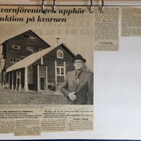 Tidningsurklipp Kvarnen