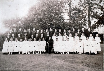 Konfirmander Snavlunda 1918 Konfirmander Snavlunda 1918