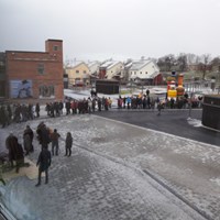 Kl 11.00 den 24 november 2018 och dörrarna slås precis upp till det nya länsmuseet