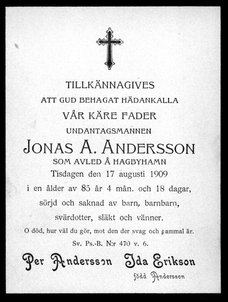 Jonas A Andersson Dod 1909 08 17 35nj Jpg