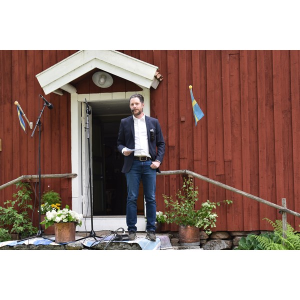 Chefredaktör på Ulricehamns Tidning Henrik Erickson 
