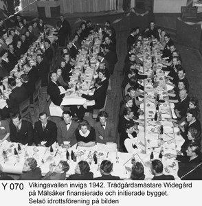 Invigning av Vikingavallen 1942