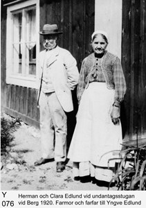 Herman och Clara Edlund.