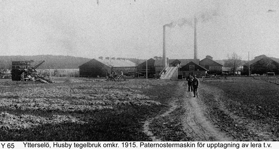 Husby tegelbruk 1915