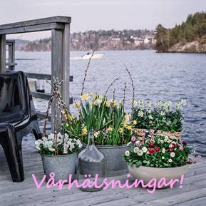 Vårhälsningar från Strömma Hembygdsförening!