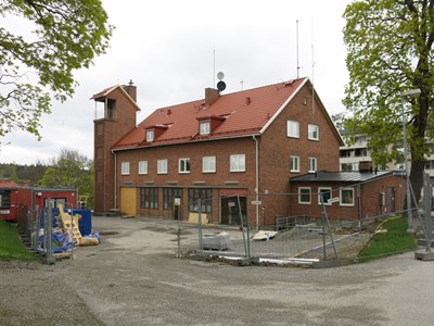 Brandstationen renoveras 2015