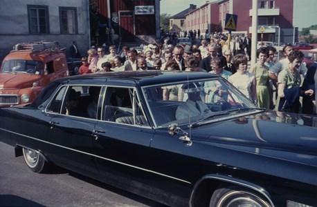 Prinsessan Christina gästar Torshälla, 1967