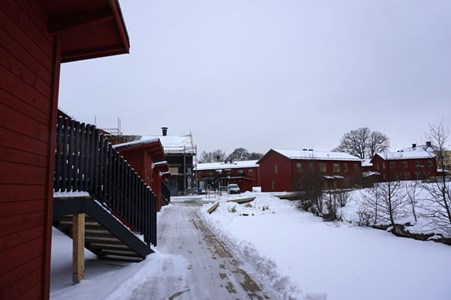Bostäder på Holmen, längst Lillån, 2016